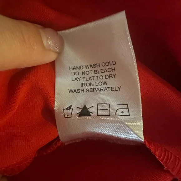 superdown Red Tie-Front Romper - Picture 7 of 7